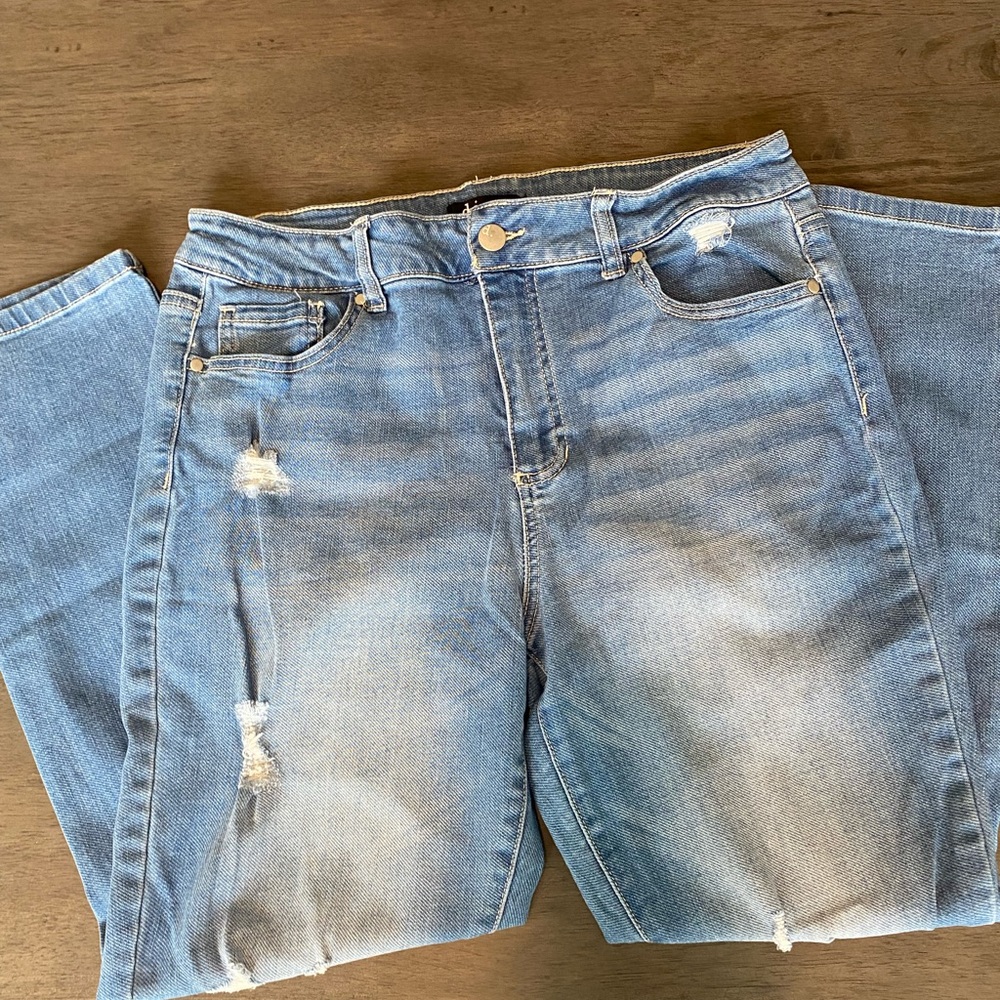 D jeans distressed